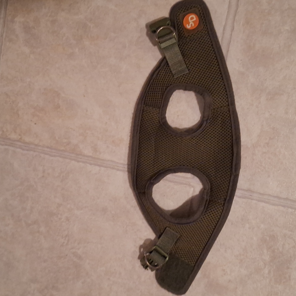 Green Mesh Dog Harness